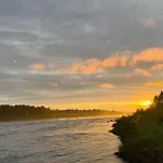 Private Riverside & Sauna - Northern Lights From Your Terrace Semesterbostad *