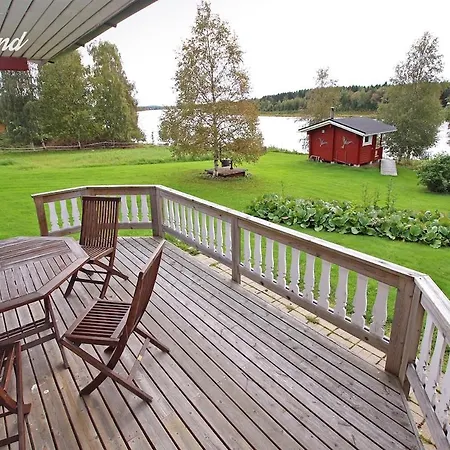 Riverside Beneath The Northern Lights