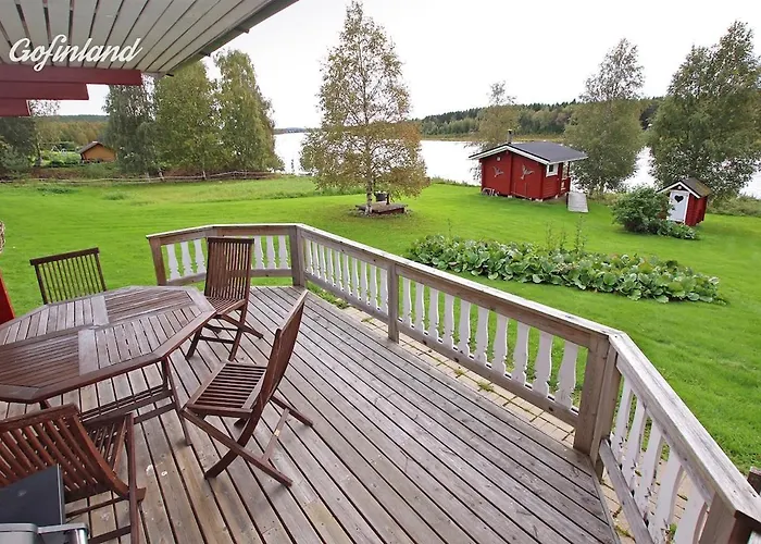 Riverside Beneath The Northern Lights